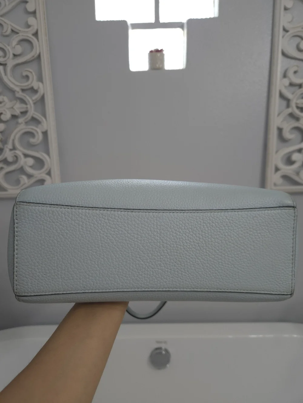 Kate Spade Monica Pebbled Leather Satchel (MISSING STRAP)